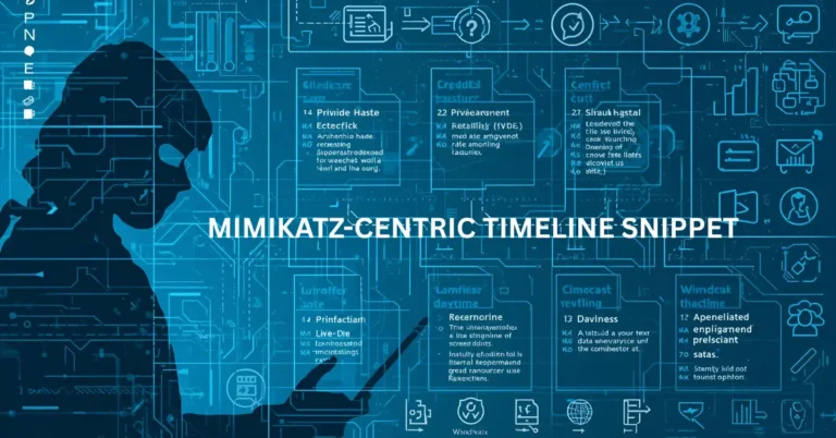 Mimikatz-Centric Timeline Snippet