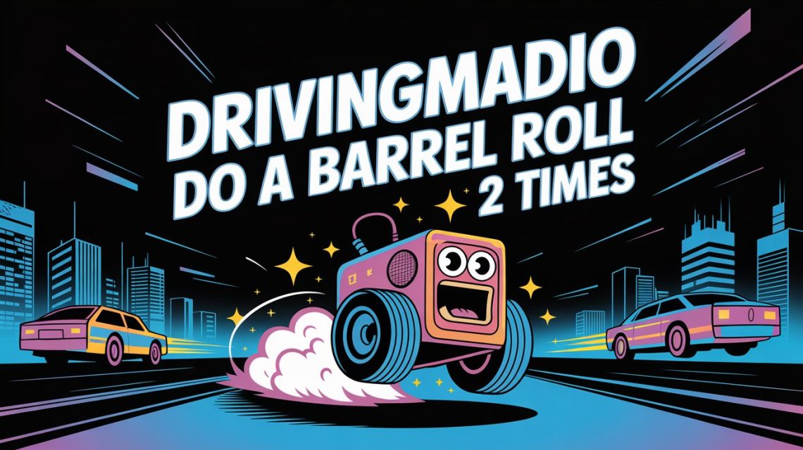 drivingmadio do a barrel roll 2 times